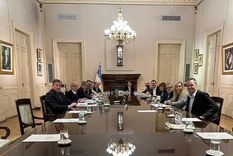 Nicolás Posse encabezó la reunión Foto: NA