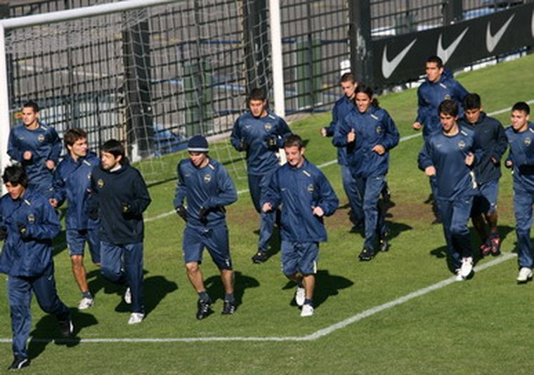 La práctica Boca. Foto: fotobaires