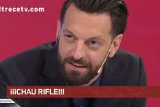 el rifle, tras renunciar a el trece: si seguia ahi no iba a ser feliz