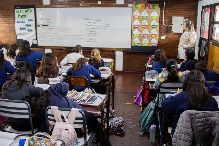 Colegios privados La educación atraviesa un momento crítico por la situación económica y el control de aumentos Foto: Santiago Tagua/MDZ
