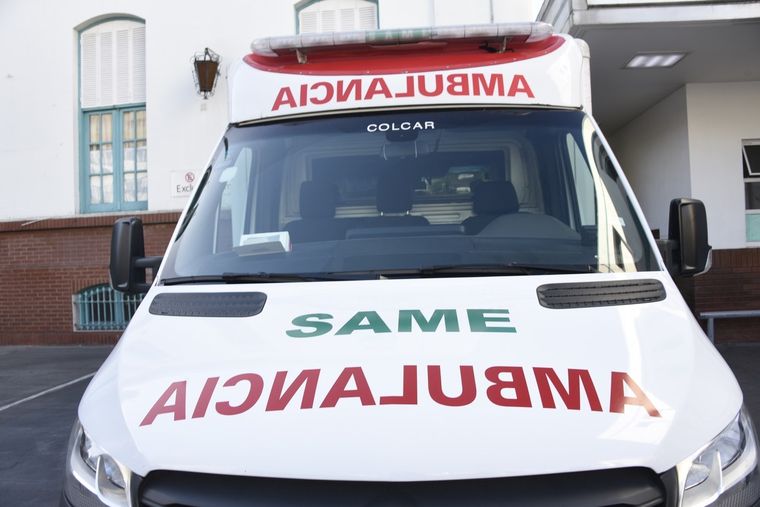 Personal del SAME trabajó en el lugar del fratricidio (imagen ilustrativa). Foto: Juan Mateo Aberastain Zubimendi /MDZ