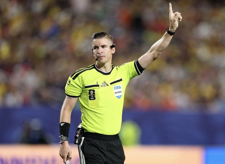 Francois Letexier, árbitro francés, impartirá justicia en el Argentina-Egipto por los 8vos del Mundial 2026.