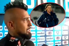 Vidal sumó un nuevo capítulo en su confrontación con Gareca. Foto: Captura ESPN y EFE Vidal sumó un nuevo capítulo en su confrontación con Gareca. Foto: Captura ESPN y EFE