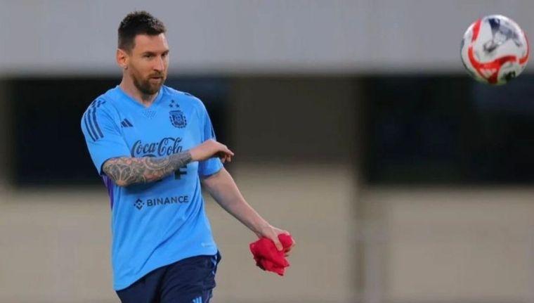 Messi reapareció en Instagram. Foto: @Argentina
