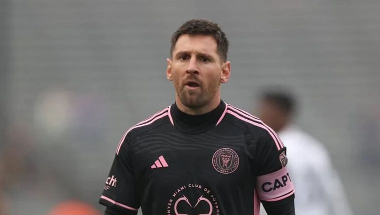 Lionel Messi no ha podido convertir en los amistosos que jugó con el Inter Miami. Foto: @InterMiamiCF