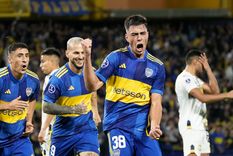 Aaron Anselmino le dio a Boca, de cabeza, el alivio que necesitaba Foto: @BocaJrsOficial Aaron Anselmino le dio a Boca, de cabeza, el alivio que necesitaba Foto: @BocaJrsOficial