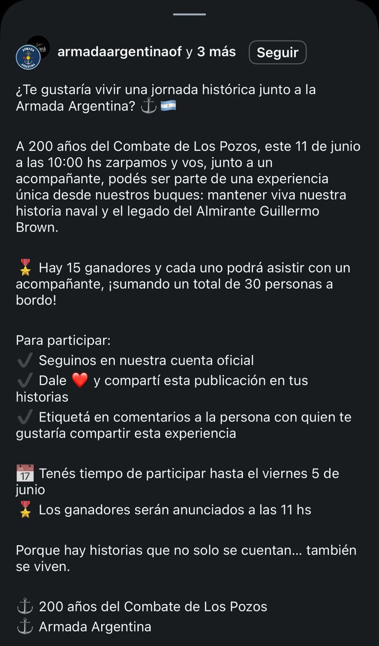 El paso a paso para participar del sorteo de la Armada Argentina. El paso a paso para participar del sorteo de la Armada Argentina.