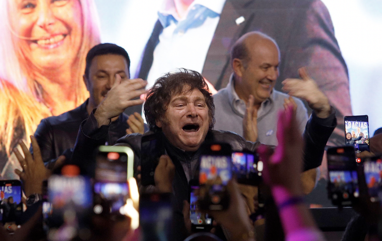 El presidente Javier Milei ratificó la importancia del triunfo de La Libertad Avanza en las elecciones porteñas. Foto: Noticias Argentinas