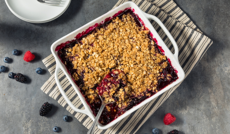 Receta de crumble de frutos rojos: ¡perfecta para cualquier ocasión! Foto: Shutterstock
