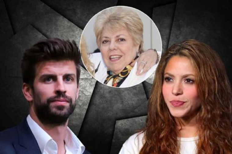 Shakira, Gerard Piqué y su madre Nidia Ripoll