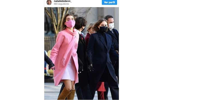 Las nietas del mandatario.