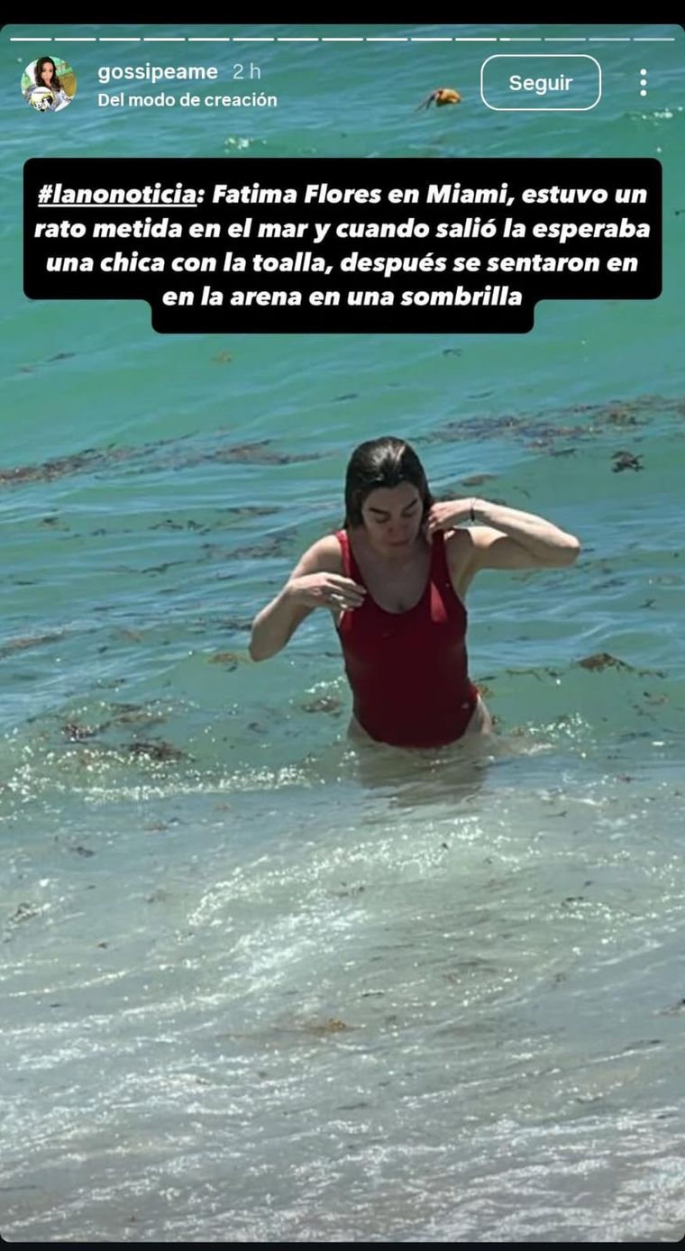 Una aclaración que despertó sospechas. Créditos: Instagram / @gossipeame Una aclaración que despertó sospechas. Créditos: Instagram / @gossipeame