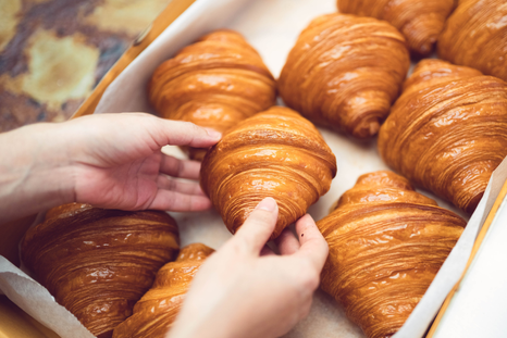 Cómo hacer croissants perfectos: paso a paso Foto: Shutterstock