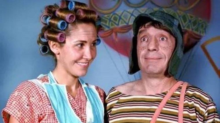 El amor entre Doña Florinda y el Chavo del 8 Foto: Twitter El amor entre Doña Florinda y el Chavo del 8 Foto: Twitter