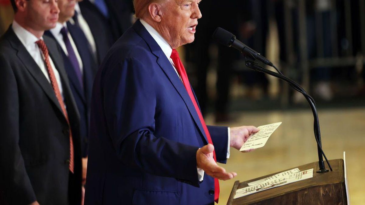 Trump aplazó su 