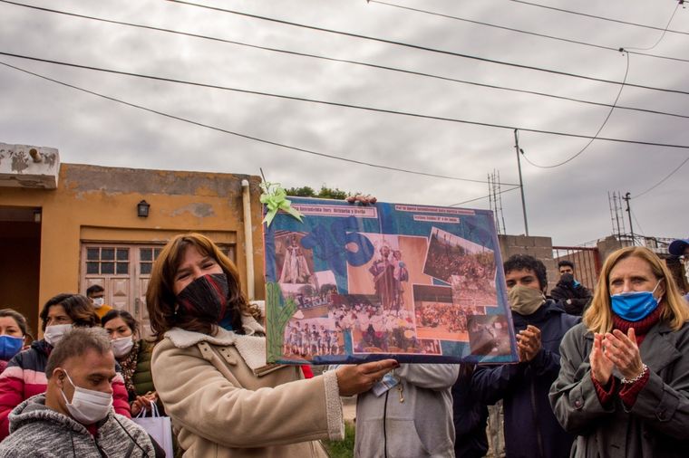 Inés Brizuela y Doria, la intendenta amenazada.