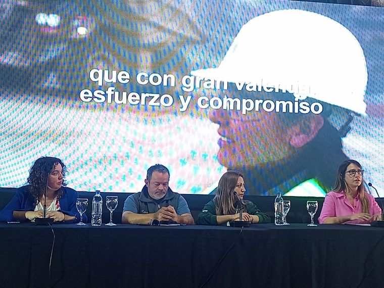 Con participación a pleno, los tacos abundaron en la Cumbre de la Mujer Minera realizada en San Juan