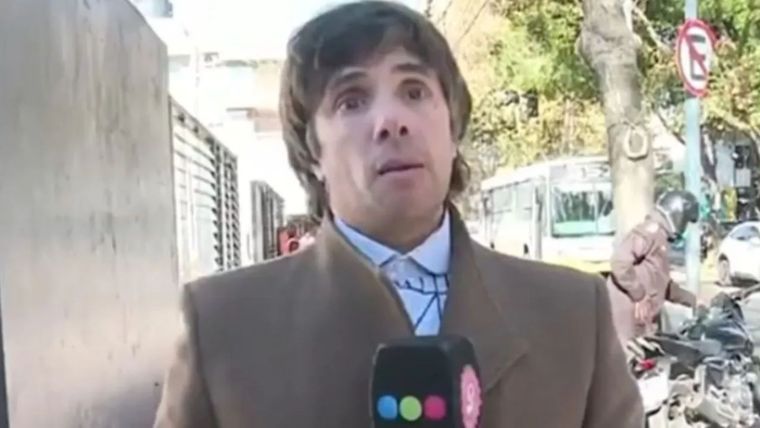 El periodista una vez más en el foco del conflicto con su colega.