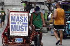 Manila, superpoblada, es la ciudad con más contagios. Foto: Listin Diario.