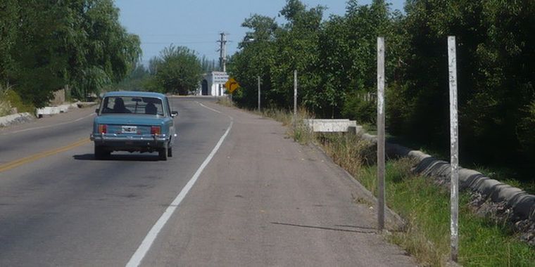 Se incrementó el robo de señales viales en el Valle de Uco.