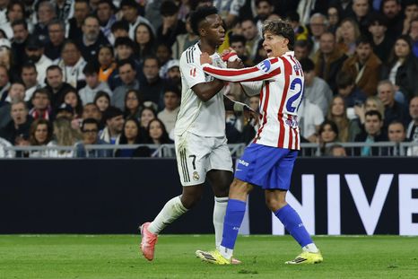 Se conoció el comentario de Vinícius a Giuliano Simeone que calentó el clásico. Se conoció el comentario de Vinícius a Giuliano Simeone que calentó el clásico.