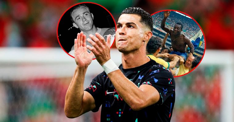 Ronaldo hizo una polémica comparación entre él y varias leyendas del fútbol. Foto: @ronaldo y archivo