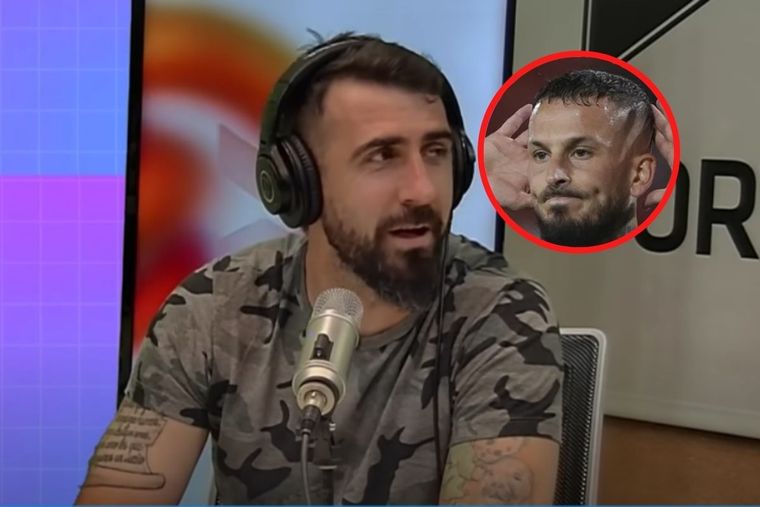 En la previa al Superclásico, Pratto se acordó de Benedetto.