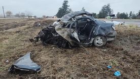 El brutal choque ocurrió en una ruta de la provincia de Tucumán. El brutal choque ocurrió en una ruta de la provincia de Tucumán.
