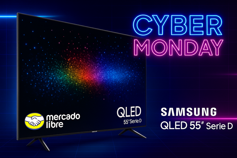 La pantalla QLED de 55” ofrece 100% volumen de color con Quantum Dot. La pantalla QLED de 55” ofrece 100% volumen de color con Quantum Dot.