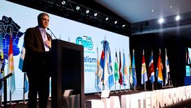 Jorge Macri en el evento de la CAME Jorge Macri en el evento de la CAME