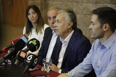 con criticas al kirchnerismo, alfredo cornejo apunta a nacionalizar la eleccion en san rafael