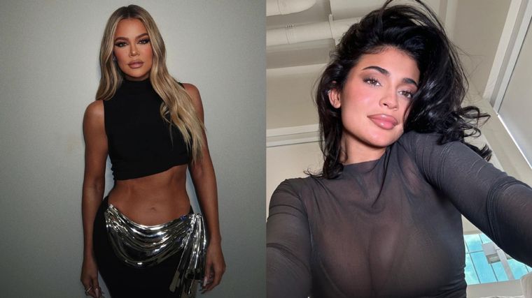 Khloé Kardashian y Kylie Jenner El apoyo a Halle Bailey Foto: @khloekardashian @kyliejenner