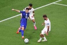 Pulisic, la gran figura de Estados Unidos, le está dando la clasificación a su selección ante Irán. Foto: EFE