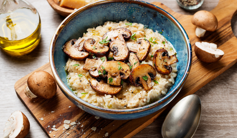 Risotto de hongos cremoso y delicioso: guía completa Foto: Shutterstock