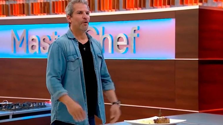 Patricio Giménez debutó en la edición uruguaya de MasterChef Celebrity