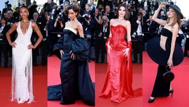 Mirá los looks en el primer día del Festival de Cannes. Mirá los looks en el primer día del Festival de Cannes.