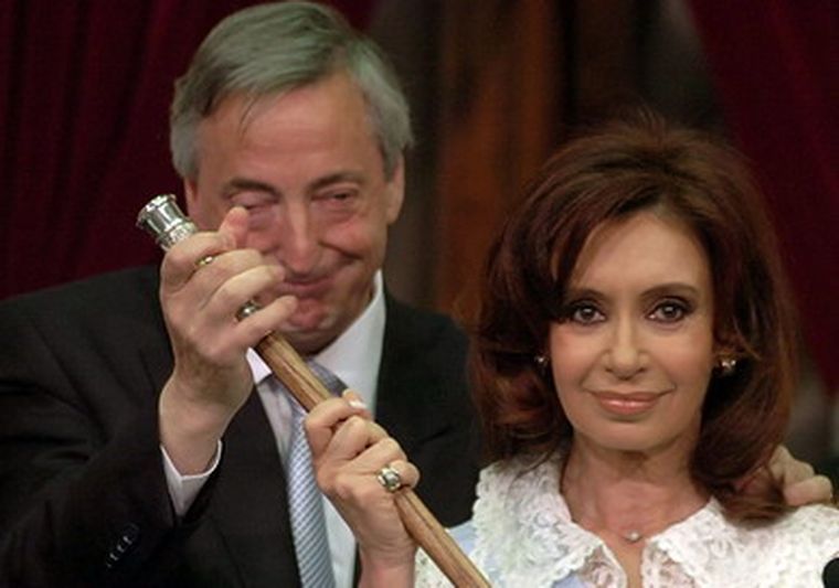 Néstor y Cristina además continuarán celebrando el primer año de gestión de la presidenta. Foto: efe