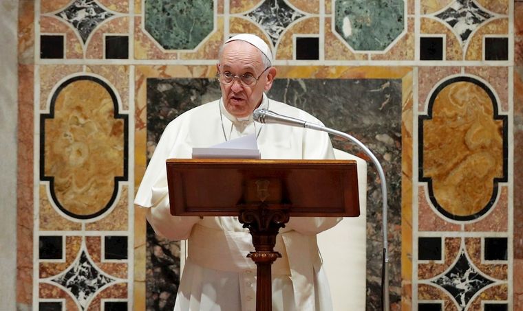 El Papa realizó duras declaraciones contra la Curia romana del Vaticano