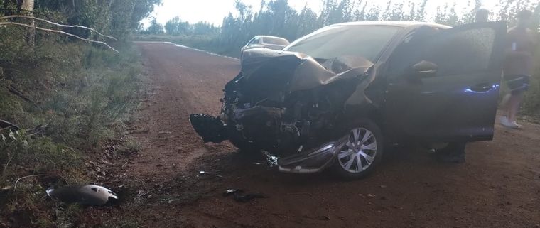 Violento accidente en San Rafael Foto: InfoYa