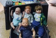 Material secuestrado en la casa del pedófilo más peligroso del país en Ituzaingó Foto: NA