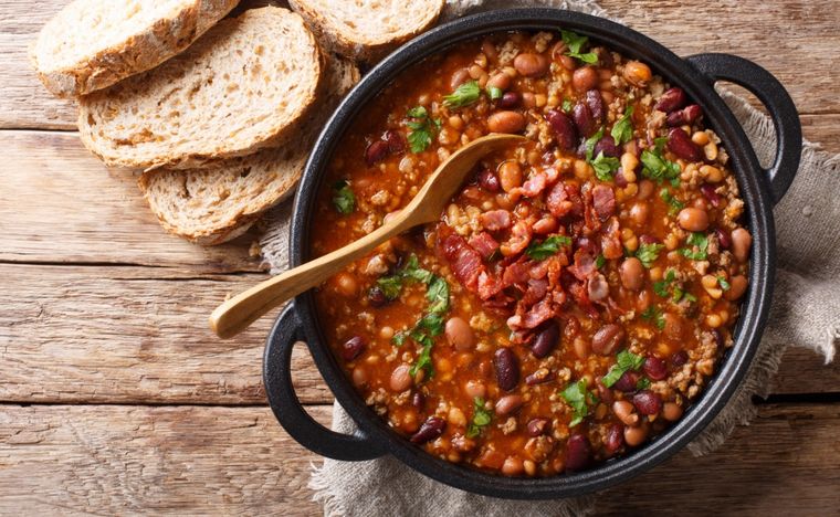 Guiso de frijoles Una receta simple y deliciosa para hacer en pocos pasos. Foto: Shutterstock