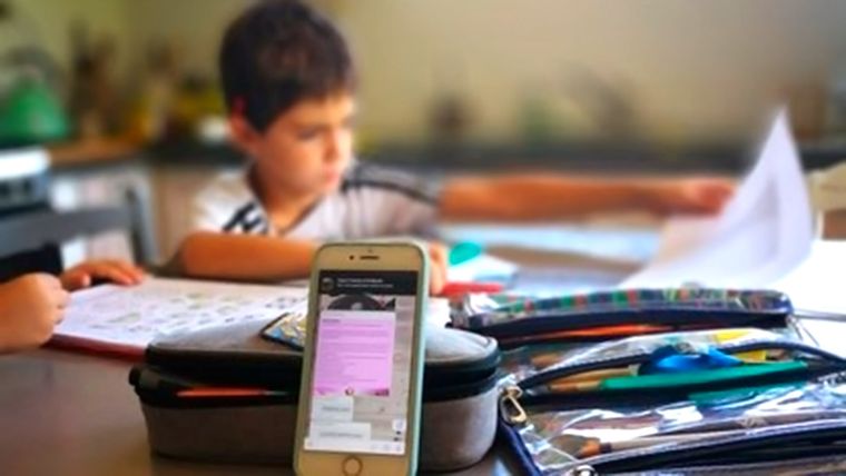 Clases virtuales. Imagen ilustrativa.