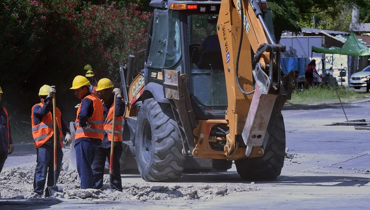 La obra en el Acceso Norte durará aproximadamente dos meses Foto: ALF PONCE MERCADO / MDZ