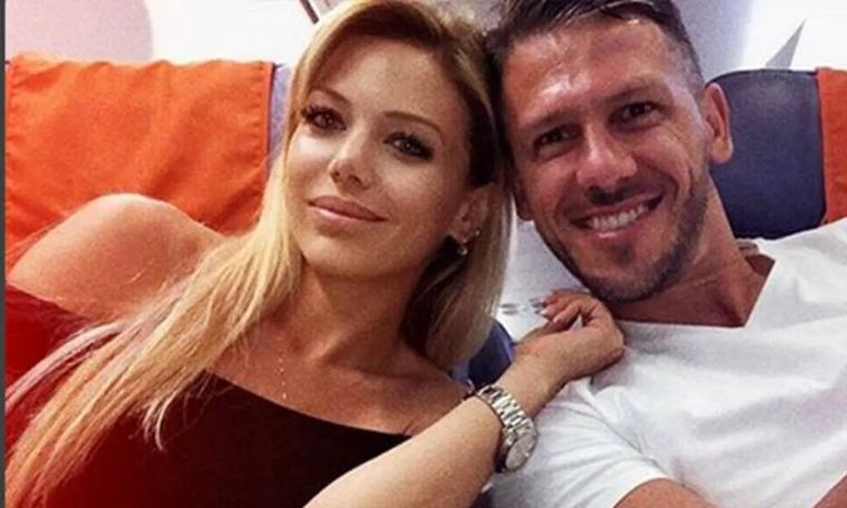 Evangelina Anderson celebró la llegada de su esposo Demichelis a la dirección técnica de River.