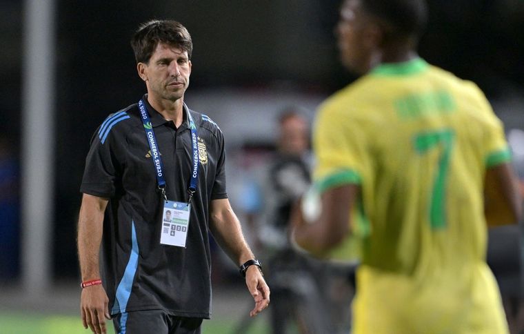 El entrenador de la Selección argentina Sub 20 se refirió a lo que significa la Copa del Mundo para él y sus jugadores. Foto: Prensa AFA