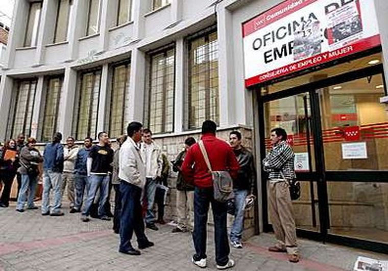Crece el desempleo en España. Foto: web