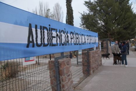 La audiencia pública se lleva a cabo en Uspallata La audiencia pública se lleva a cabo en Uspallata