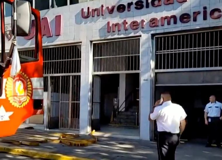 La Universidad Abierta Interamericana está ubicada en San Telmo Foto: X / NA