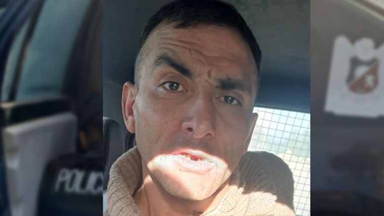 La foto de Víctor Bravo Morón, uno de los presos fugados, tras ser recapturado este viernes.&nbsp;