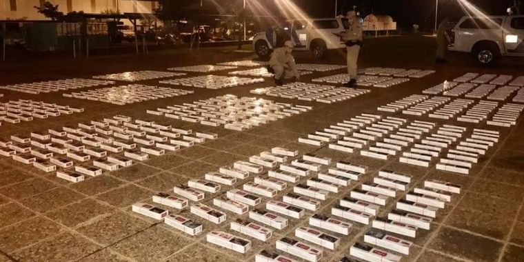 Los cigarrillos fueron decomisados por Prefectura Naval en Misiones